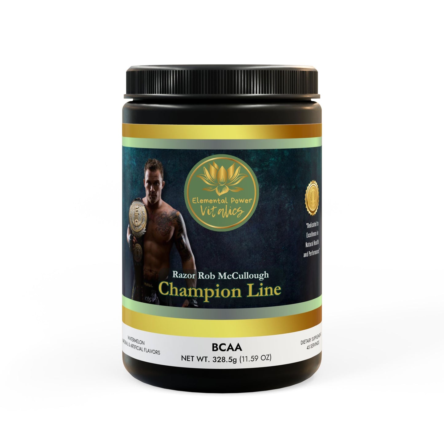 BCAA Supplement, Watermelon (325g, 11.46oz, 45 servings)