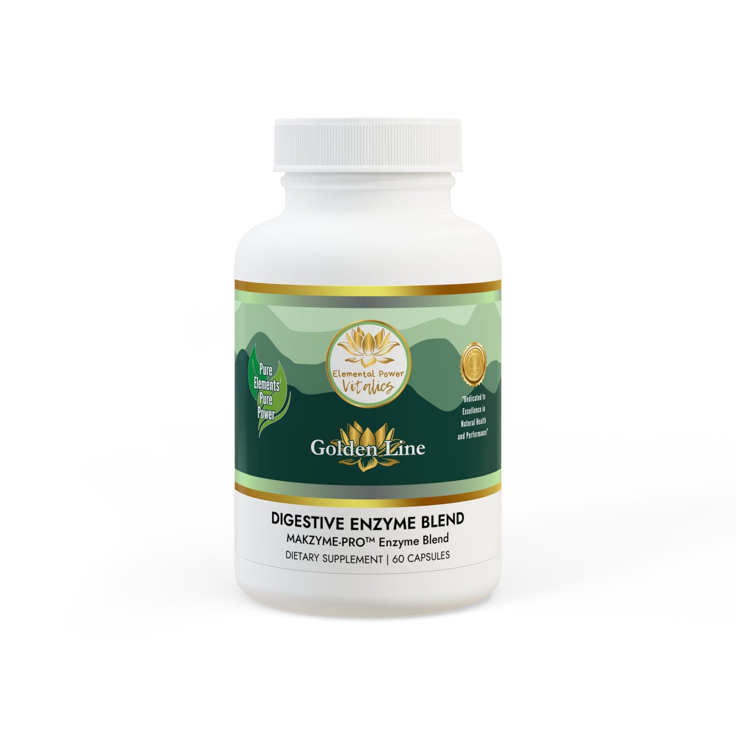 Digestive Enzyme Blend Supplement (60 Capsules)